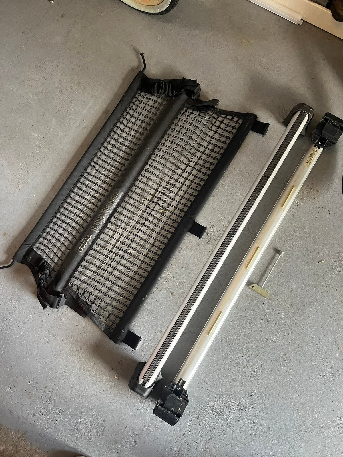 BMW X5 E53 dakdragers bagagenet, Ophalen