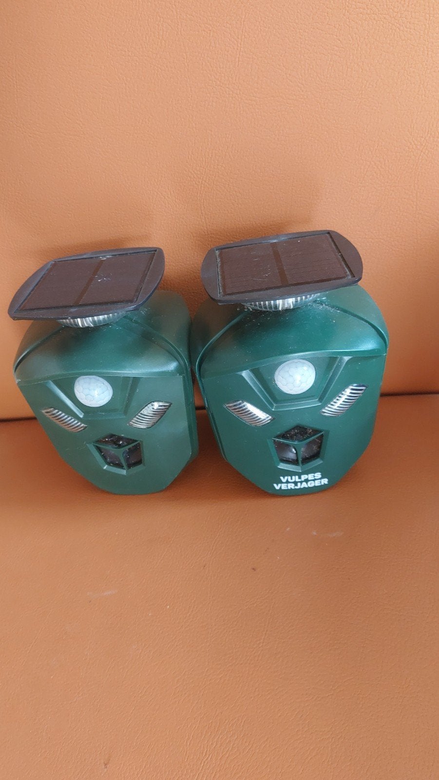 2x Vulpus Verjager - Solar Ultrasone Ongediertebestrijder, Ophalen, Gebruikt, Ongediertebestrijding
