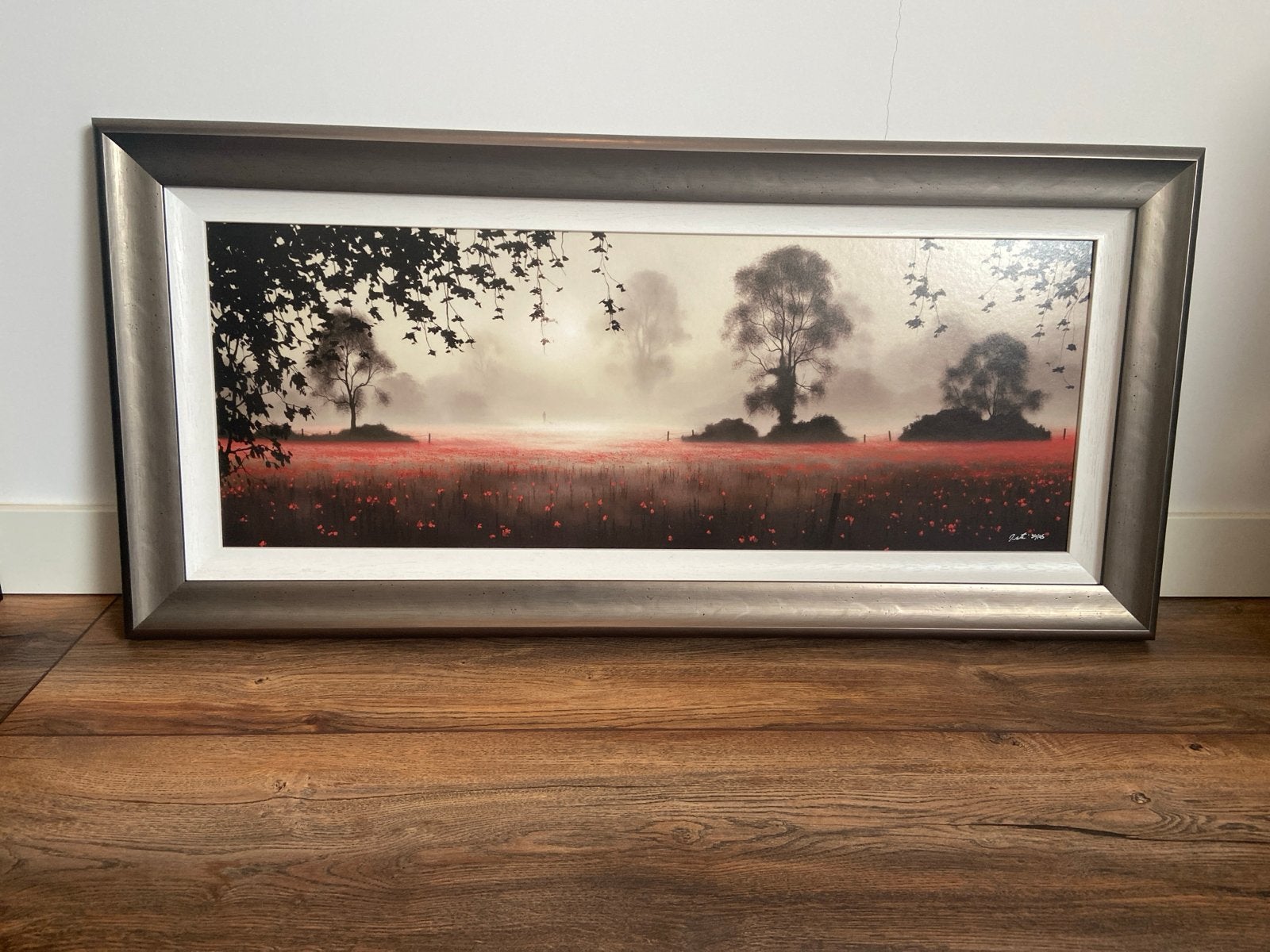 John Waterhouse - Dawn Memories - Ingelijste print 97x46, Ophalen, Realistisch, Gesigneerd, Landschap