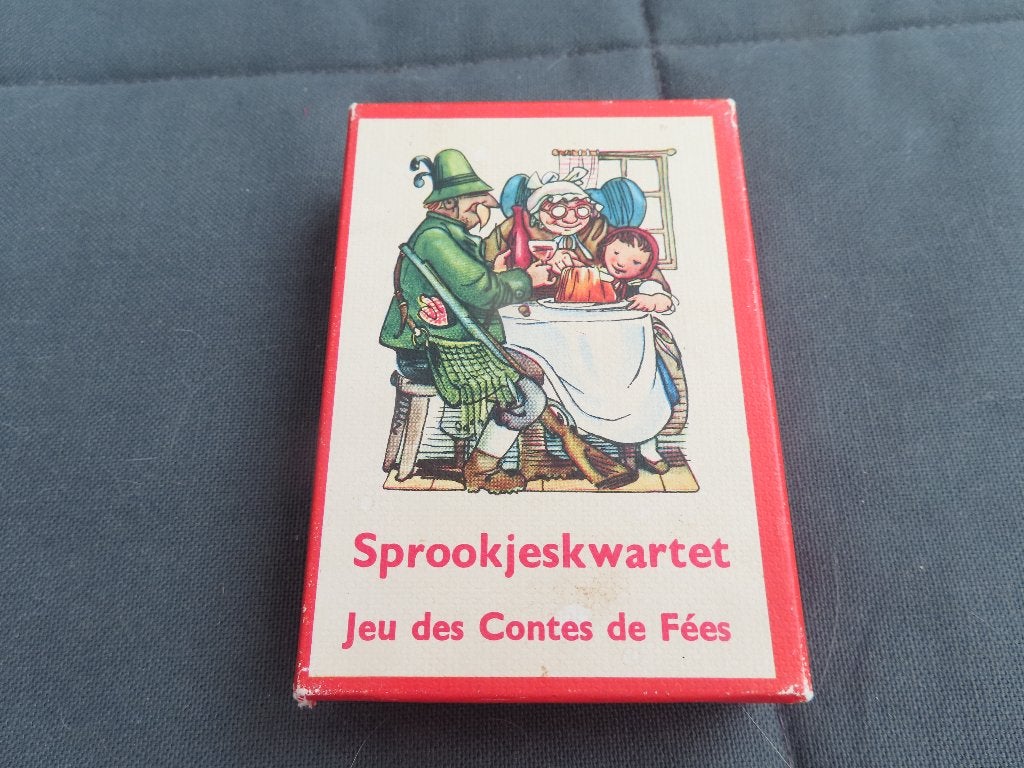 Kwartet oude sprookjes, Verzamelen, Speelkaarten, Jokers en Kwartetten, Ophalen of Verzenden, Gebruikt, Kwartet(ten)