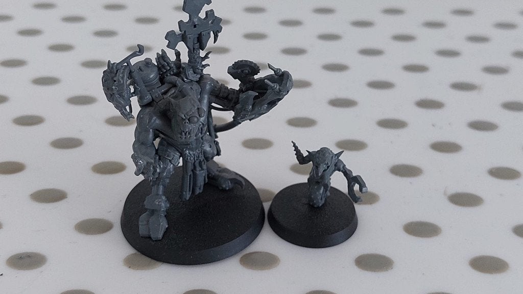 40k Orks Beastsnagga Painboss, Hobby en Vrije tijd, Wargaming, Ophalen of Verzenden, Zo goed als nieuw, Warhammer 40000, Figuurtje(s)