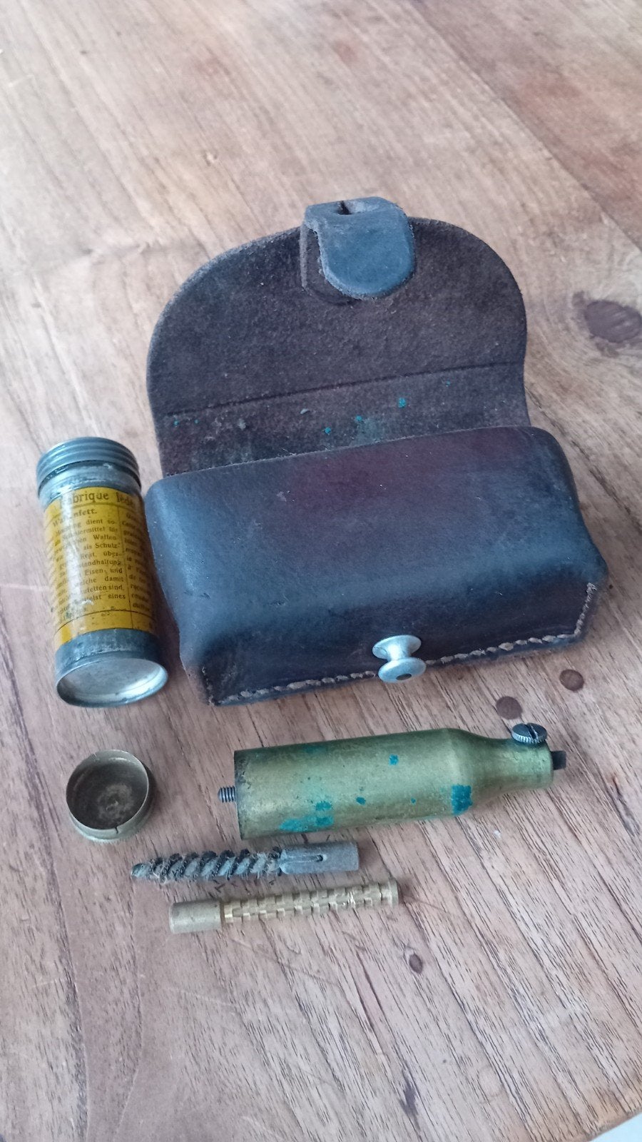 Zwitsers Schoonmaaksetje voor Revolver Model 1882 / Luger, Ophalen of Verzenden, Landmacht, Overige gebieden, Overige typen