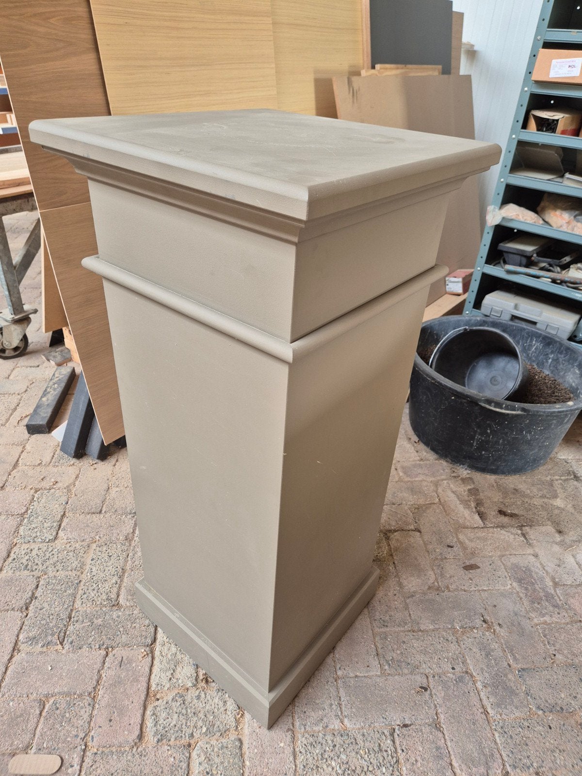 Decoratieve Zuil - Sokkel 50 x 50 x 111 cm, Huis en Inrichting, Woonaccessoires | Zuilen en Pilaren, Ophalen of Verzenden, Zo goed als nieuw