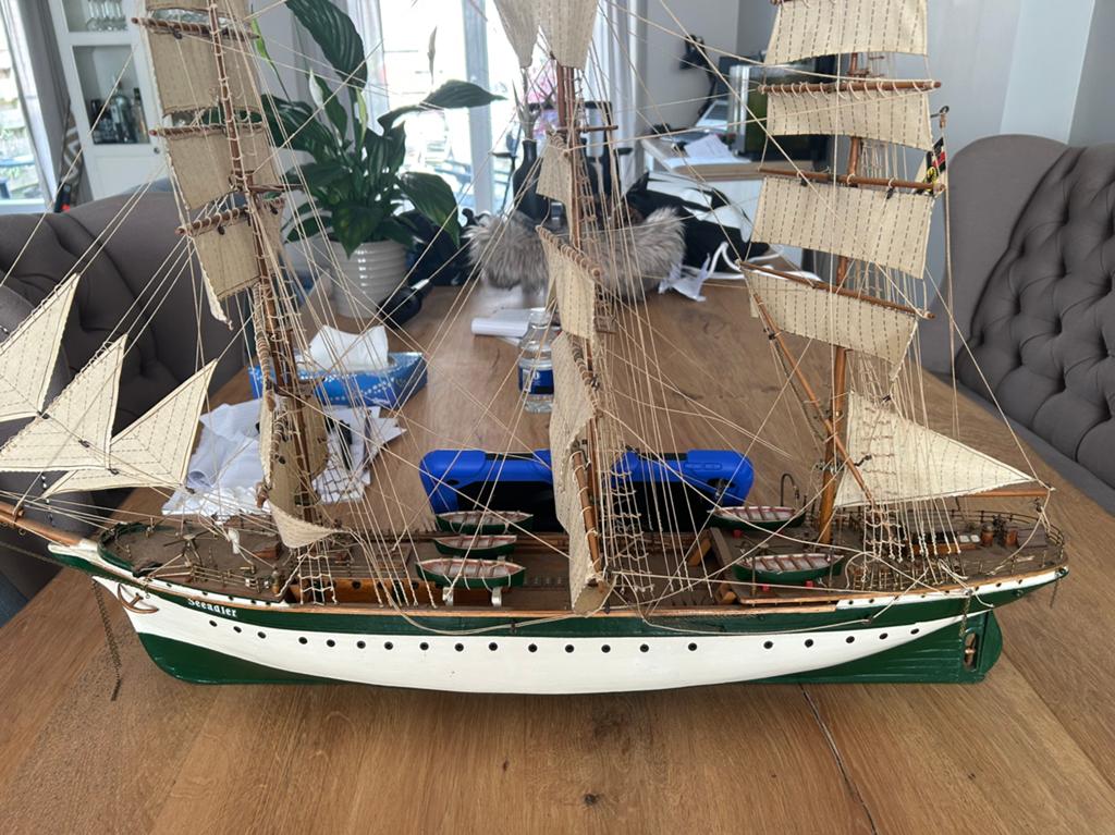 Model Zeilschip “Seeadler”, Ophalen of Verzenden, Gebruikt