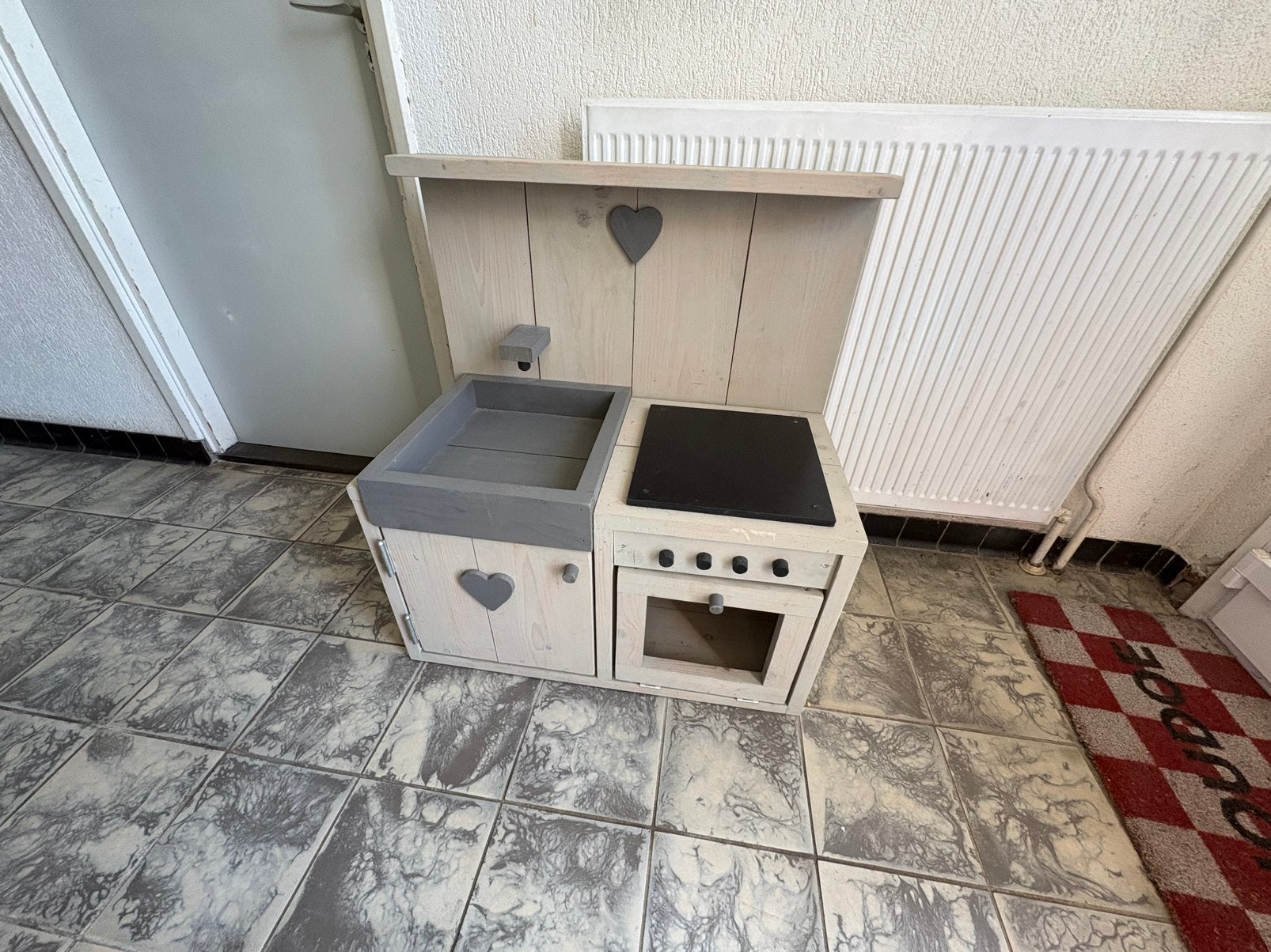 Speelkeukentje, Ophalen, Gebruikt, Hout, Speelkeuken