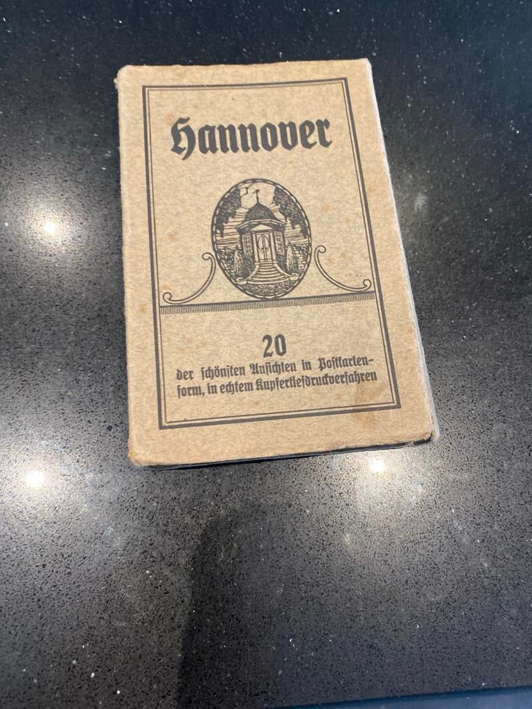 Oude ansichtkaarten Hannover - 20 koperdiepdruk, Boeken, Ophalen of Verzenden, Zo goed als nieuw