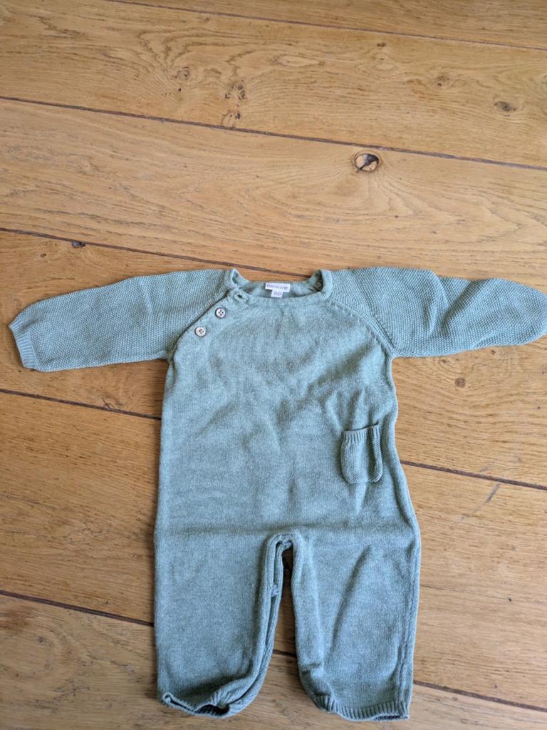 Groen boxpakje Prenatal maat 50, Jongetje of Meisje, Ophalen of Verzenden, Zo goed als nieuw, Prenatal