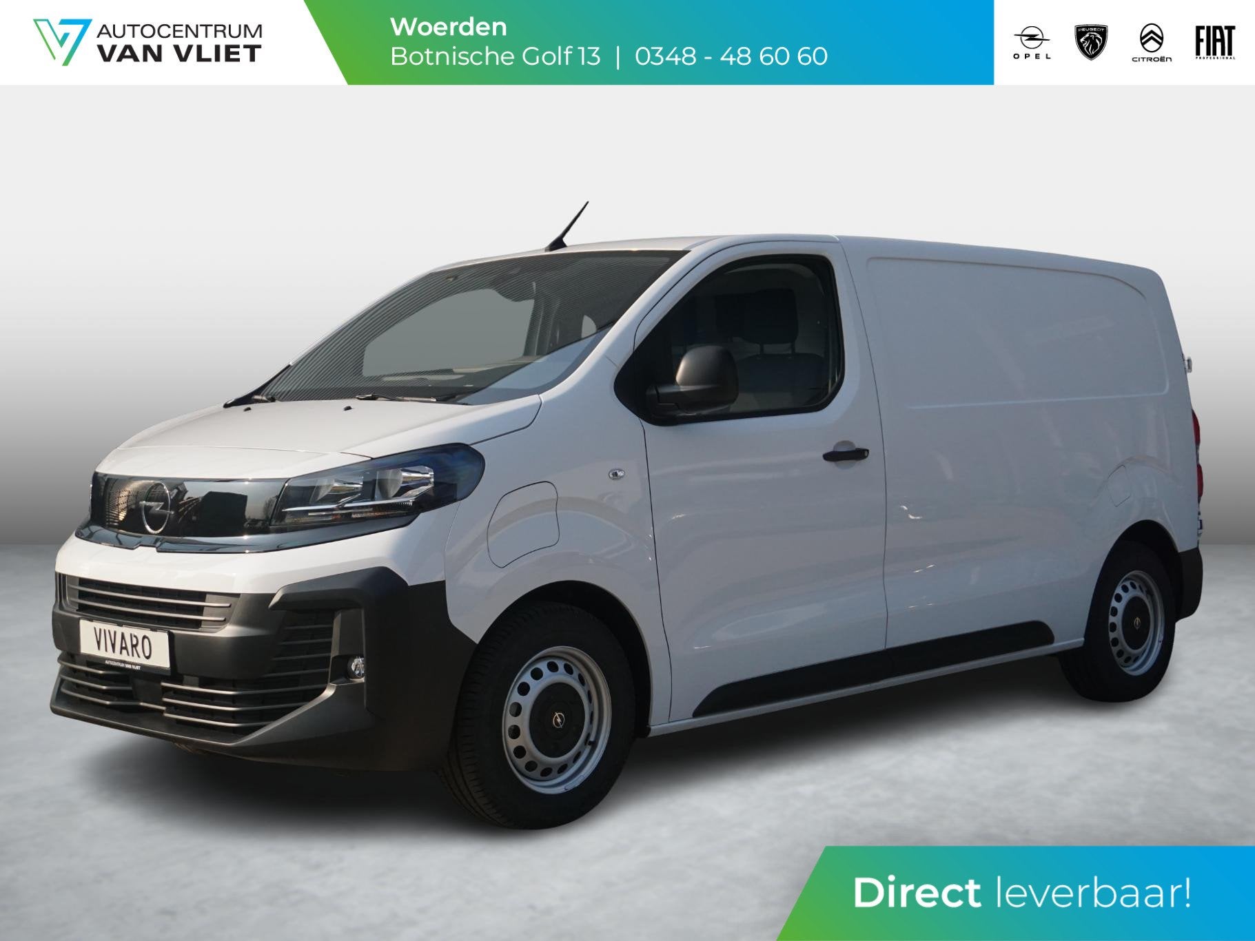 Opel Vivaro Electric L2 75 kWh | 8 jaar garantie | e-PTO 400, Auto's, 2095 kg, Wit, Origineel Nederlands, Opel