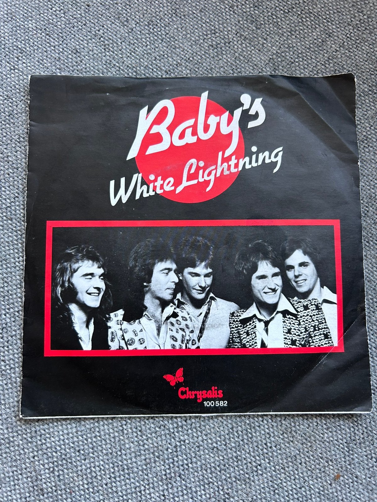 The Babys White Lightning, Ophalen of Verzenden, Zo goed als nieuw, 7 inch, Pop