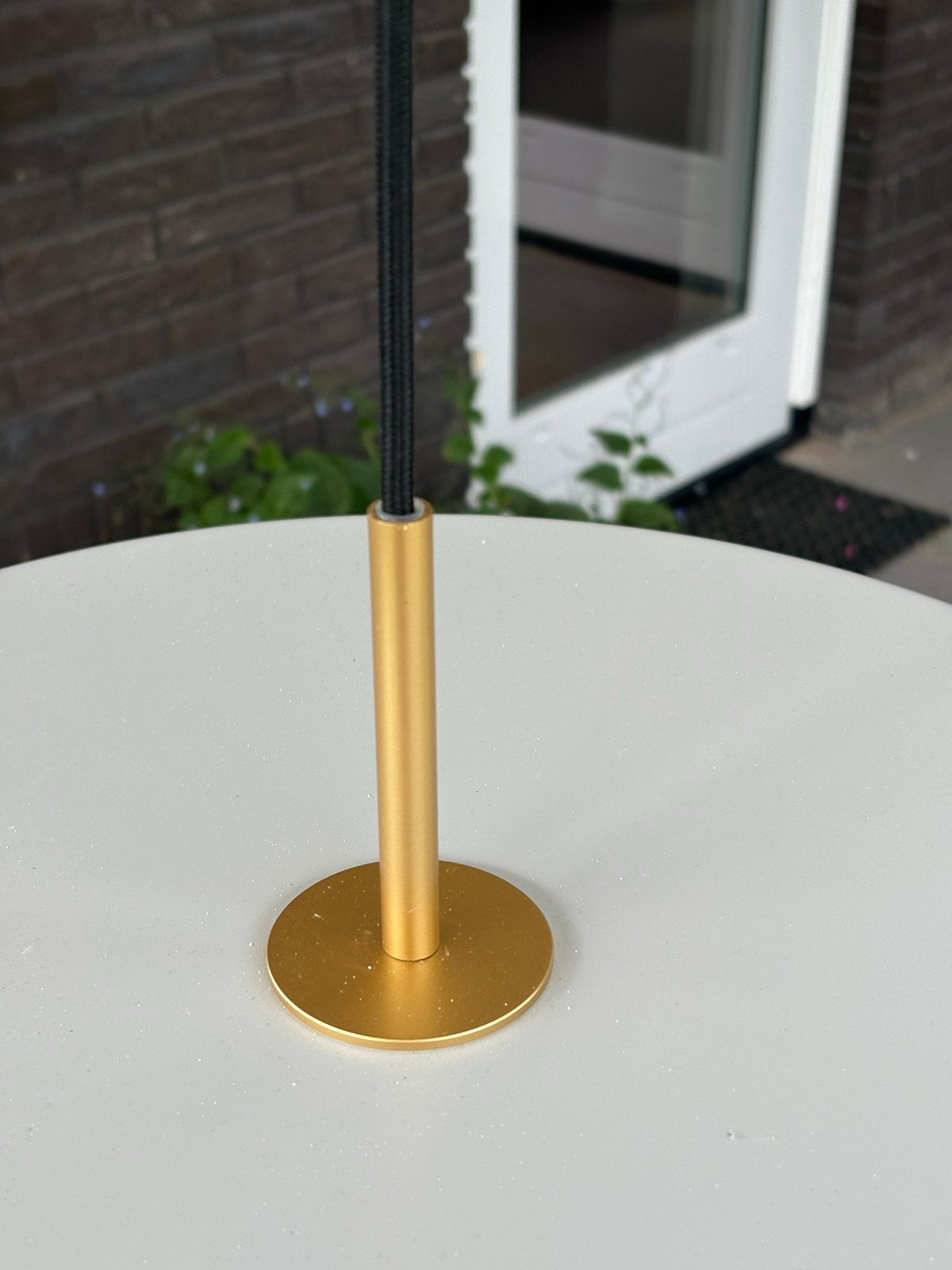 UMAGE Asteria Hanglamp 2x - Zacht grijs met Gouden Details, Huis en Inrichting, Lampen | Hanglampen, Ophalen of Verzenden, Zo goed als nieuw