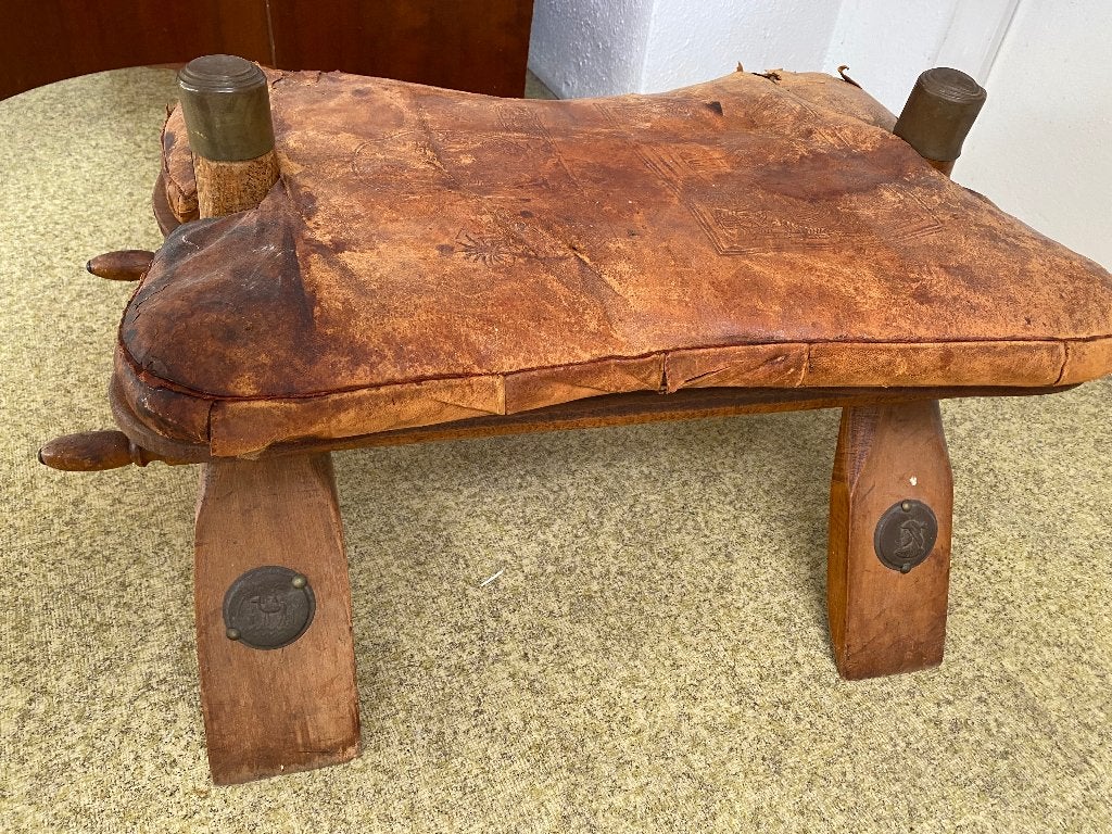 Kameel stoel +/- 100 jaar oud, Ophalen of Verzenden