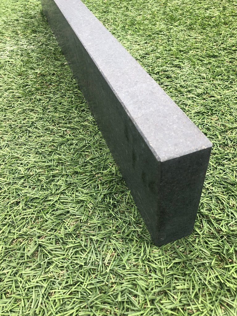 opsluitbanden zwart antraciet kleurvast basalt 5x15x100, 25 cm of meer, Nieuw, Ophalen of Verzenden, Natuursteen