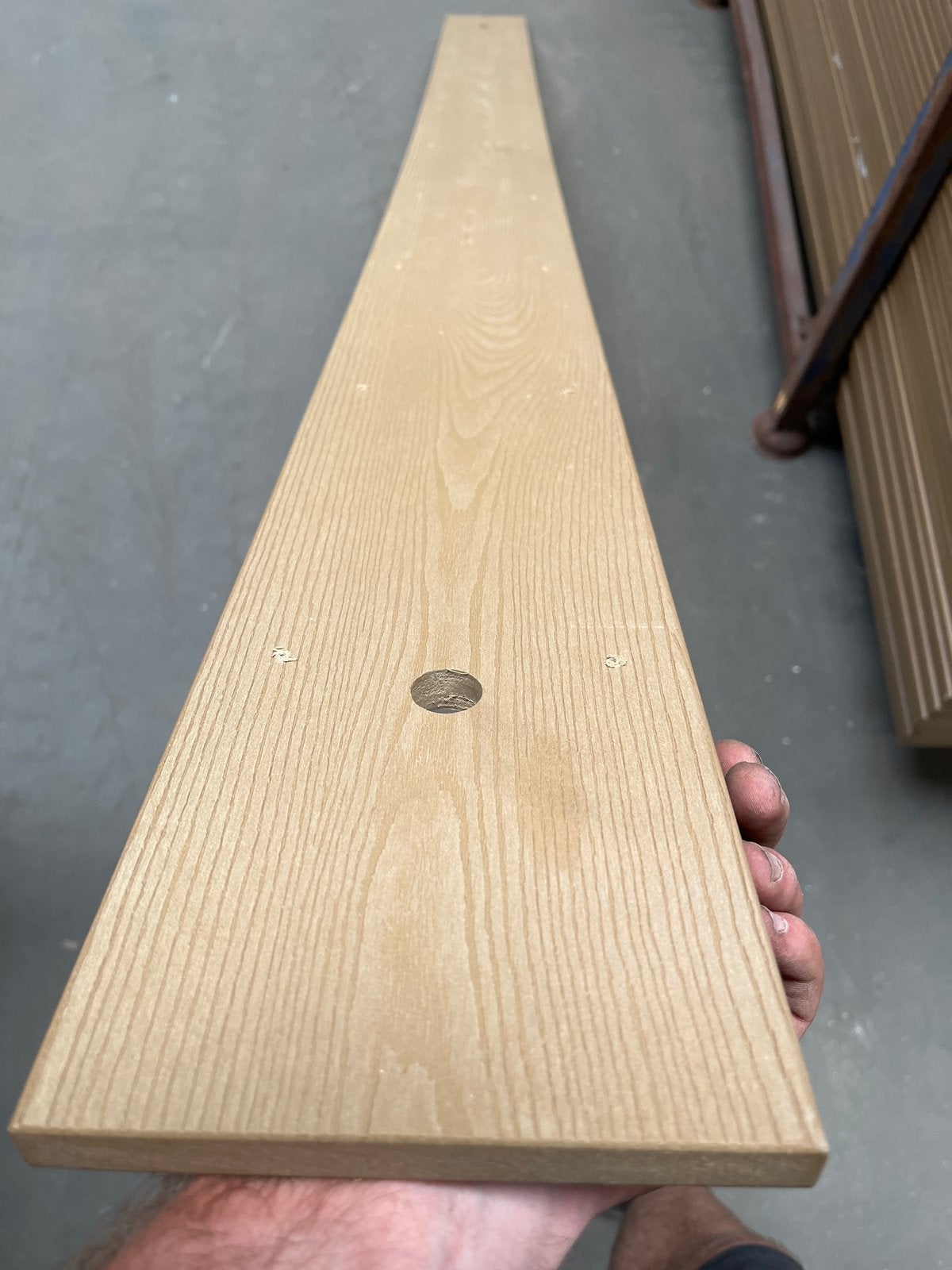 Composieten planken 210x15 cm, 15 mm dik, Doe-het-zelf en Verbouw, Ophalen, Minder dan 25 mm, Nieuw, 200 tot 250 cm