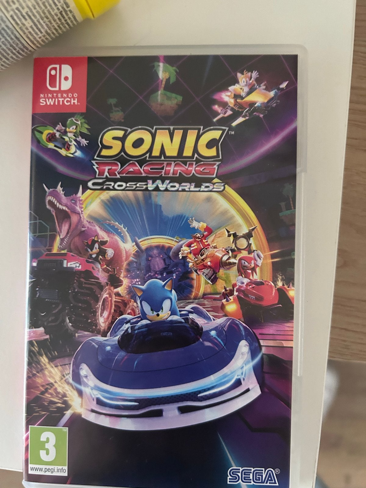 Sonic Racing Crossworlds Nintendo Switch, Racen en Vliegen, Eén computer, Ophalen of Verzenden, Zo goed als nieuw