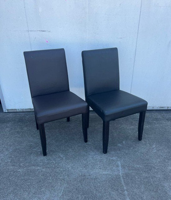 20 stuks horeca restaurant kantine cafe stoelen kunstleder, Ophalen, Zwart, Zo goed als nieuw, Vijf, Zes of meer stoelen