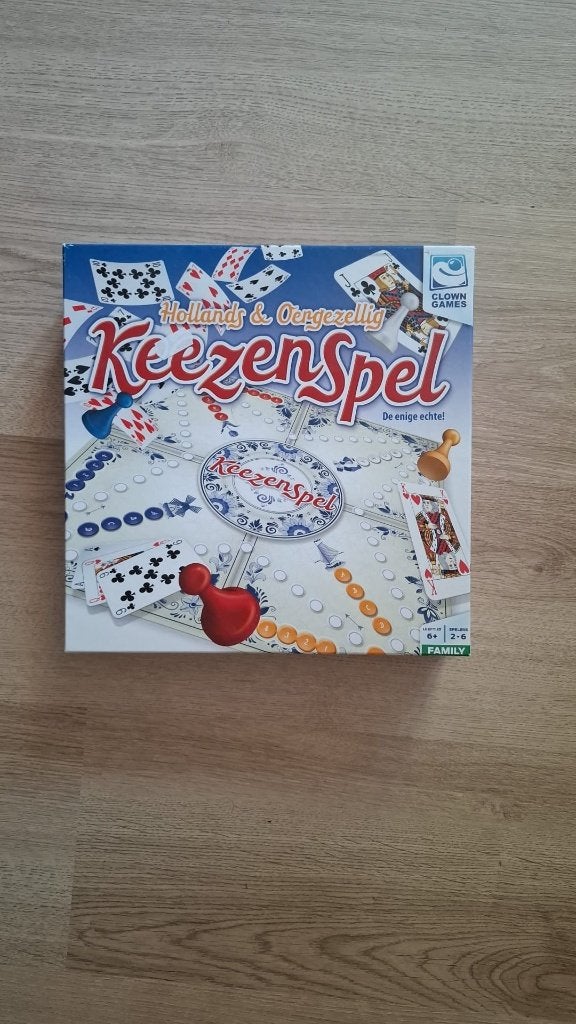 Keezenspel, Vijf spelers of meer, Ophalen of Verzenden, Zo goed als nieuw, Clown Games