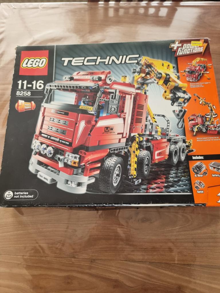 Lego Technic 8258 Kraanwagen met Power Functions, Ophalen, Gebruikt, Overige merken