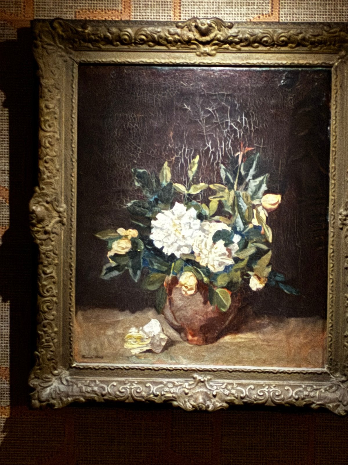 Mooi stilleven Herman Mees, Antiek en Kunst, Kunst | Schilderijen | Klassiek, Ophalen, Doek, Stilleven, Gesigneerd