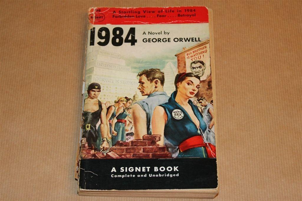 George Orwell - 1984 - Zeldzame Engelse editie 1951 !!, Boeken, Literatuur, Gelezen, Ophalen of Verzenden