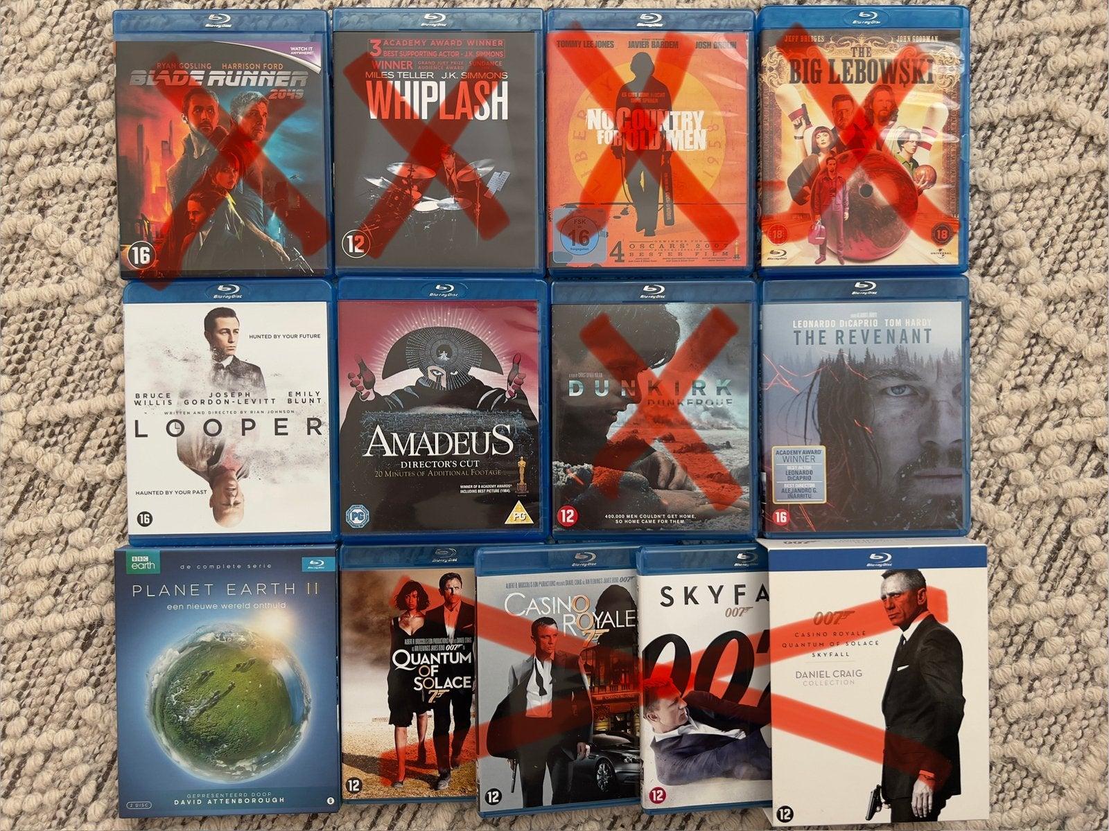 Diverse Blu-ray films, Verzenden, Zo goed als nieuw