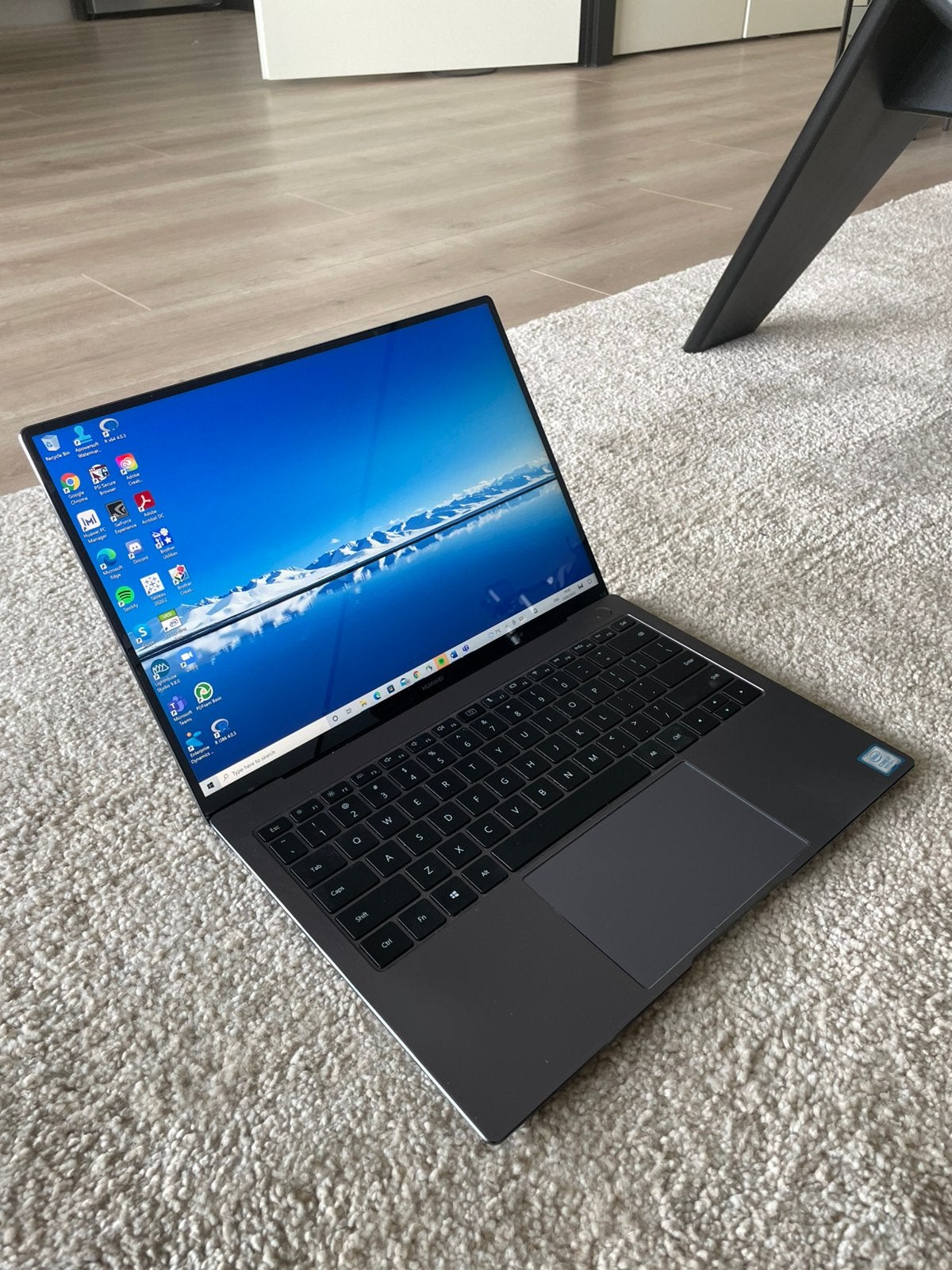 Huawei MateBook X Pro intel i7 16GB 512GB SSD touchscreen, Qwerty, 14 inch, Ophalen of Verzenden, Zo goed als nieuw