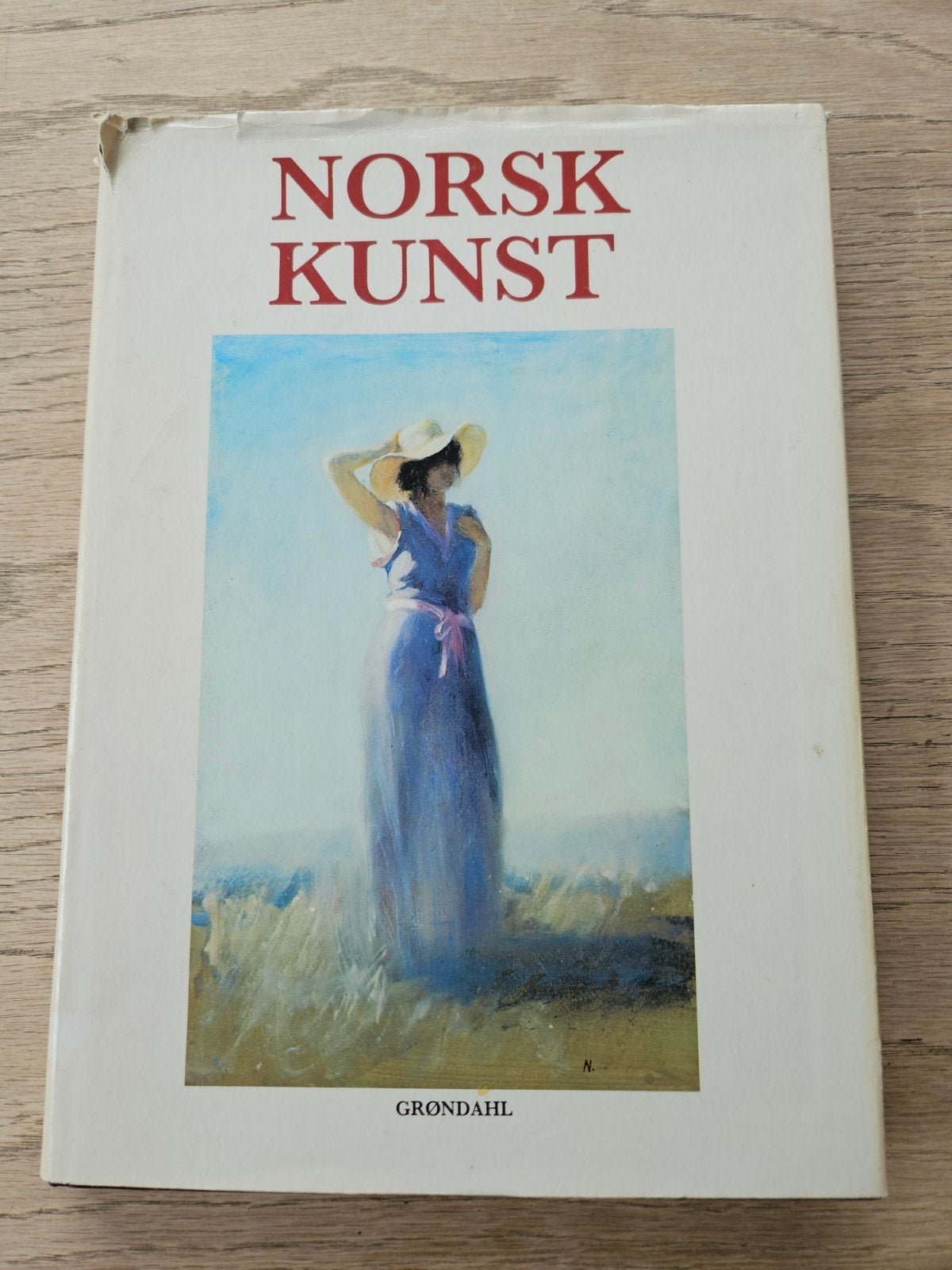Norsk Kunst i Bilder - Deel 1: Natuur door kunstenaarsogen, Ophalen of Verzenden, Gelezen, Schilder- en Tekenkunst, Per Simonnæs