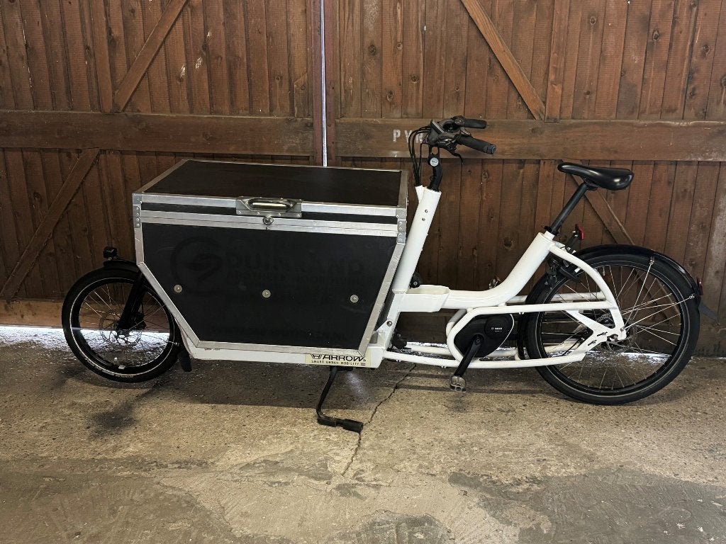 Urban Arrow Flatbed Cargo, Gebruikt, Goederen, Elektrisch, Schijfrem