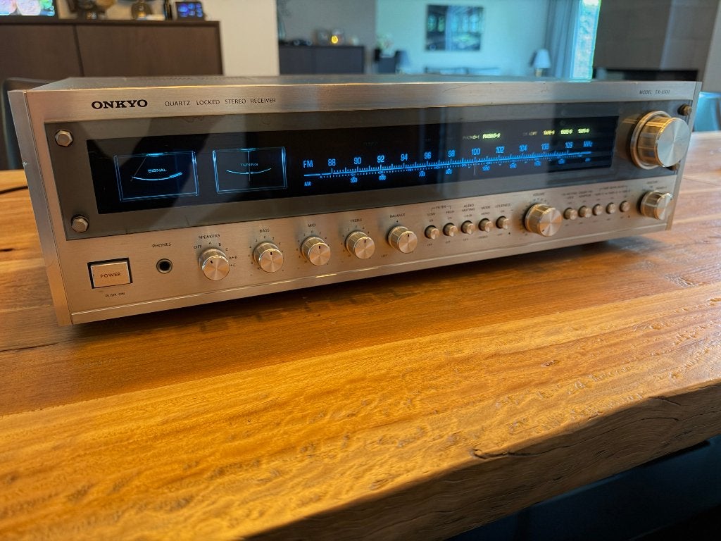 Onkyo Receiver TX-8500 - Vintage Stereo Ontvanger, Ophalen, Gebruikt, 120 watt of meer, Stereo