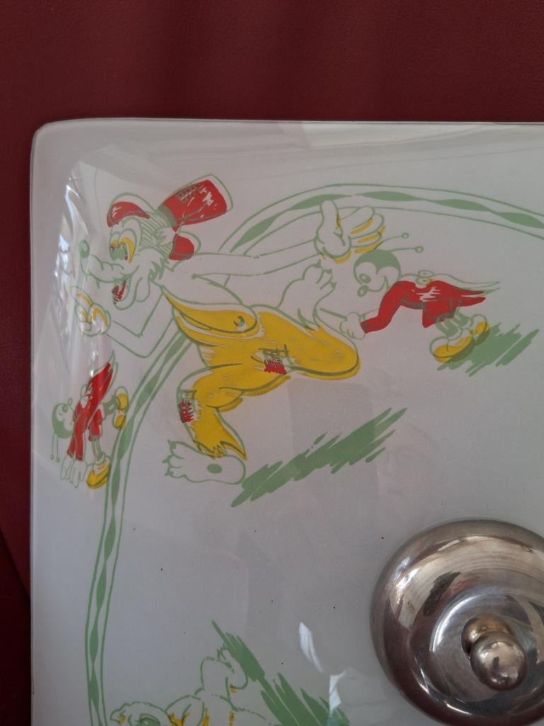 Kinderkamerlamp uit de jaren 60, Ophalen