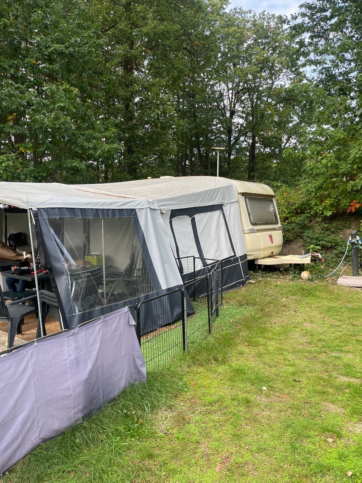 Tabbert Comtesse 515 Caravan met voortent, Caravans en Kamperen, Vast bed, Rondzit, Tabbert, Particulier