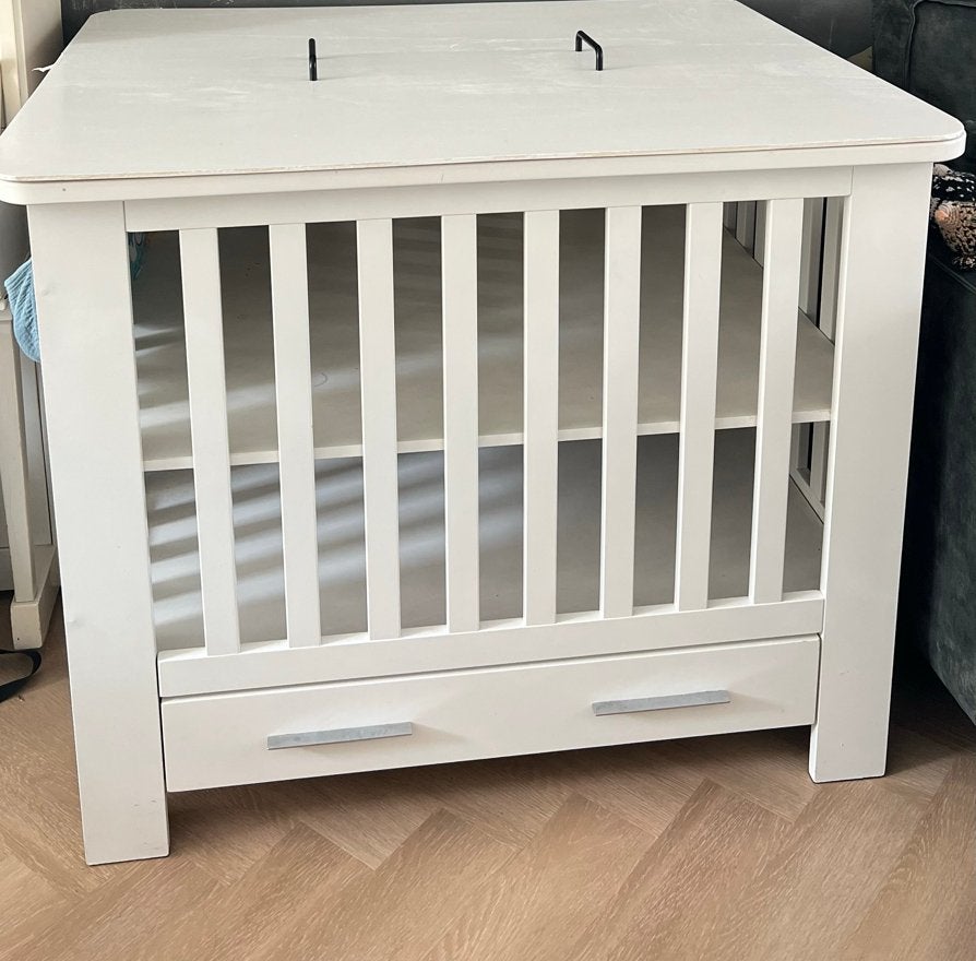 box met lade en deksel, ideaal voor huisdieren, Ophalen, Gebruikt, Vierkant, Boxkleed