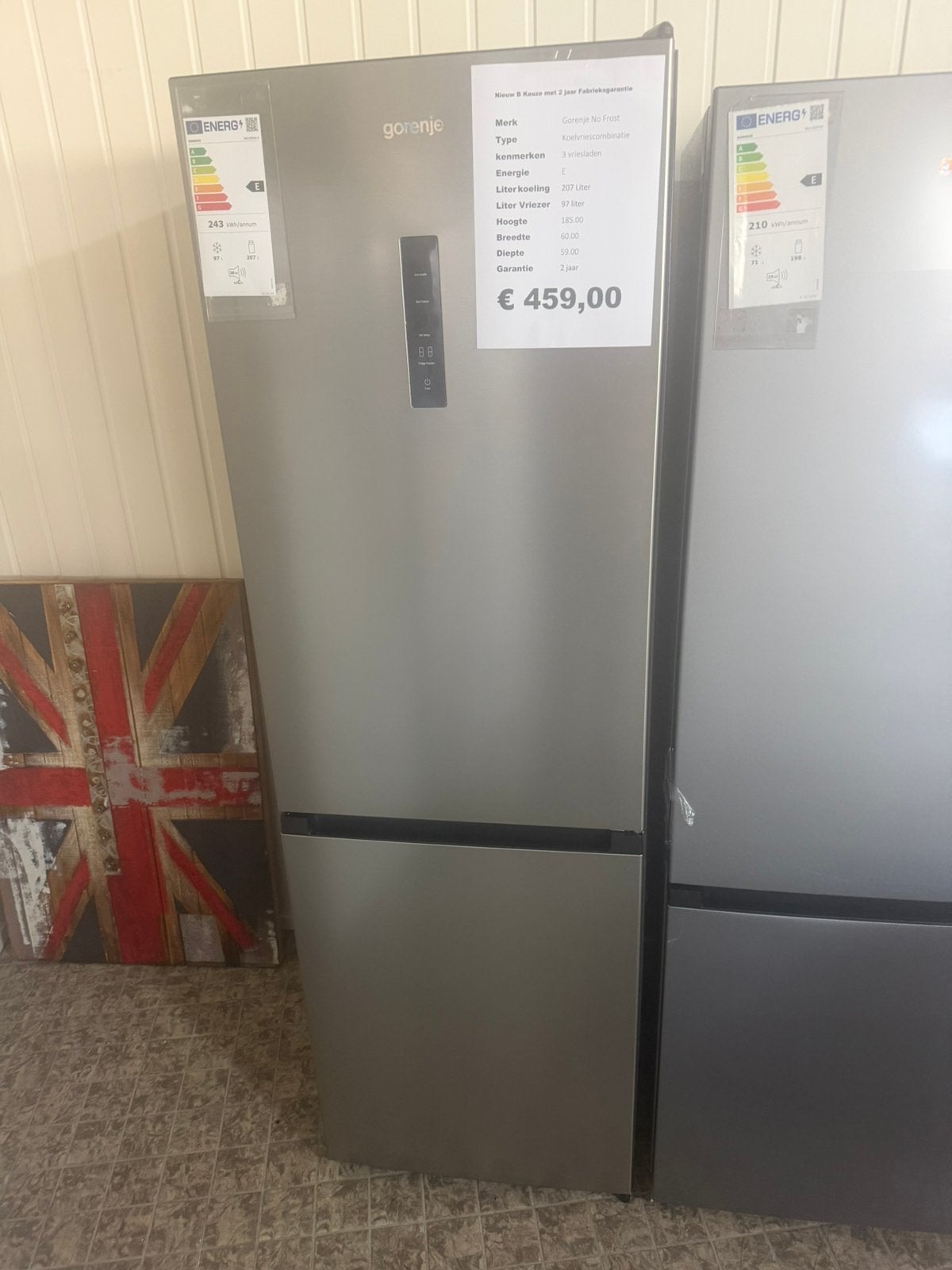 Gorenje no Frost koelvriescombinatie nieuw no frost