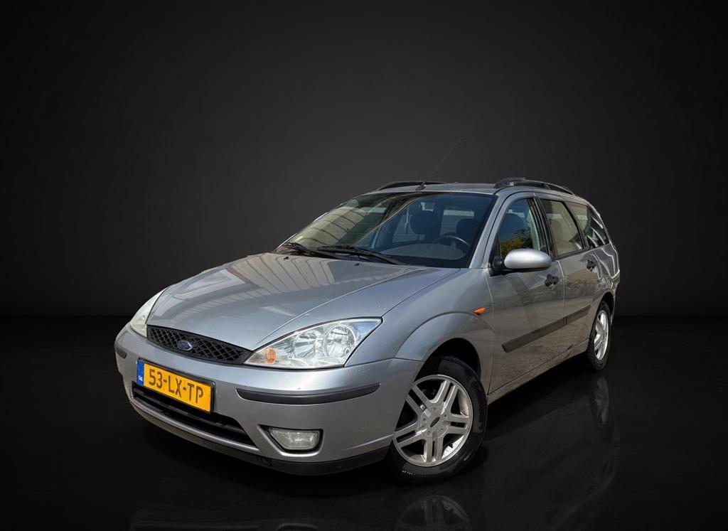 Ford Focus 1.6I LANGE APK 74KW 2003 Grijs, Auto's, 1596 cc, 4 cilinders, 100 pk, Handgeschakeld
