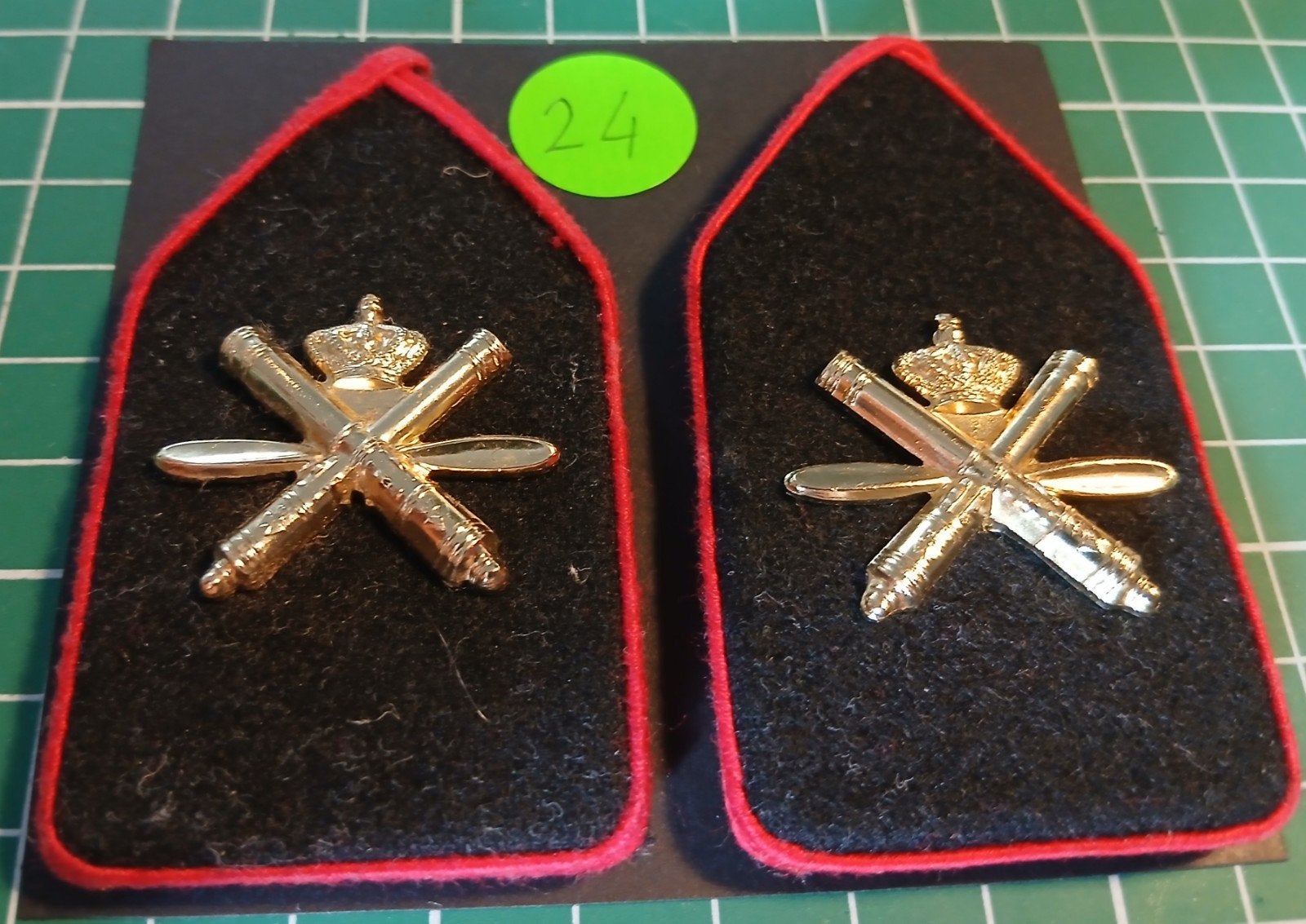 Kraagspiegels Luchtdoelartillerie, Verzamelen, Militaria | Algemeen, Ophalen of Verzenden, Landmacht, Duitsland