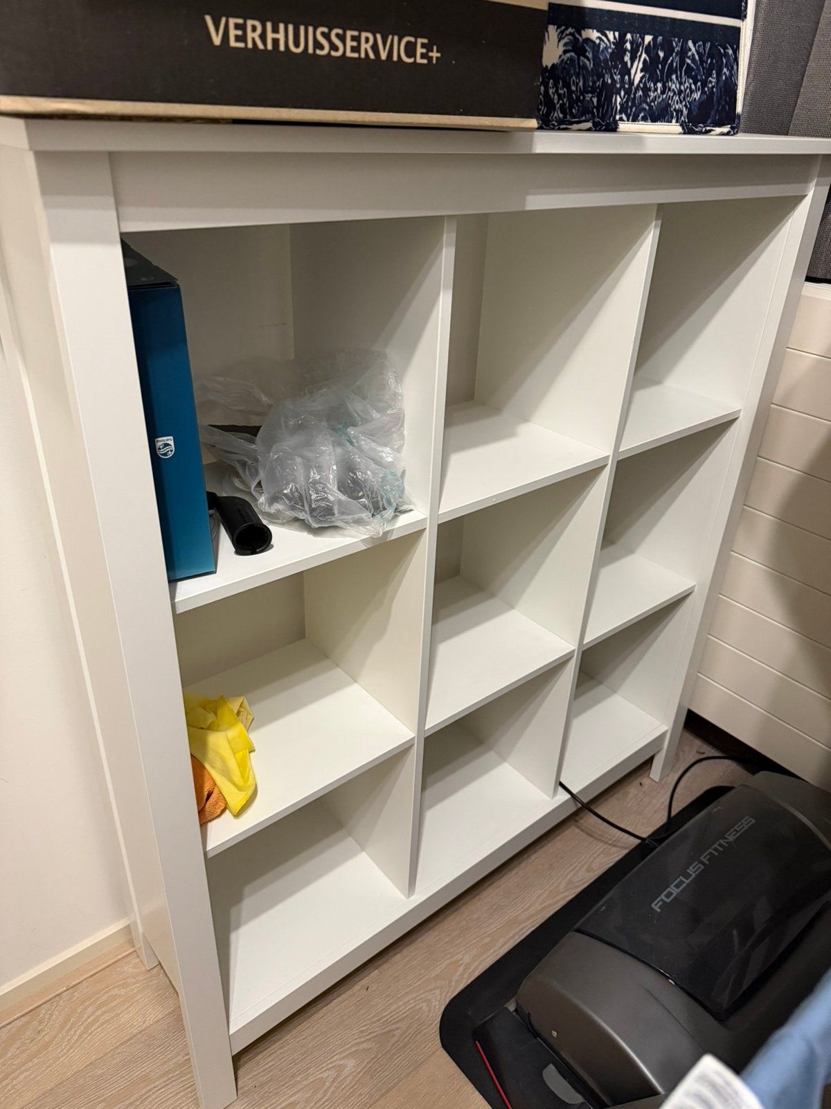 Vakken kast, Ophalen, Gebruikt