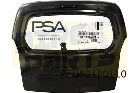 Peugeot Partner achterklep (4/08-) (bij ruit) Origineel! 981, Auto-onderdelen, -, Nieuw, Ophalen of Verzenden, Achter