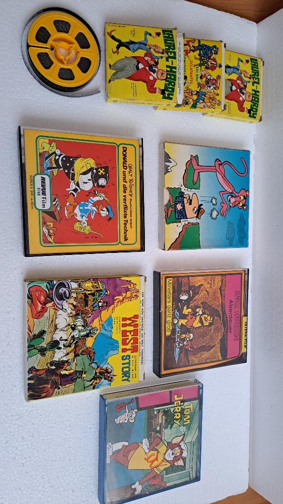 Super 8 films, Ophalen, 8mm film