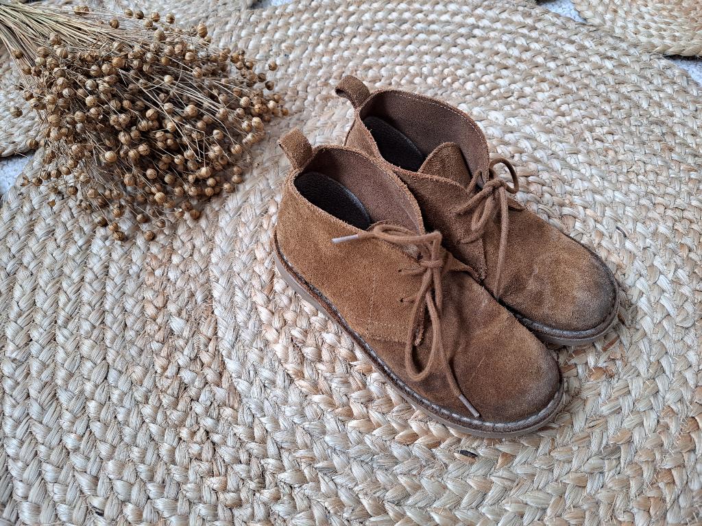 Bruine desert boots Mango maat 31, Gebruikt, Meisje, Mango, Ophalen of Verzenden
