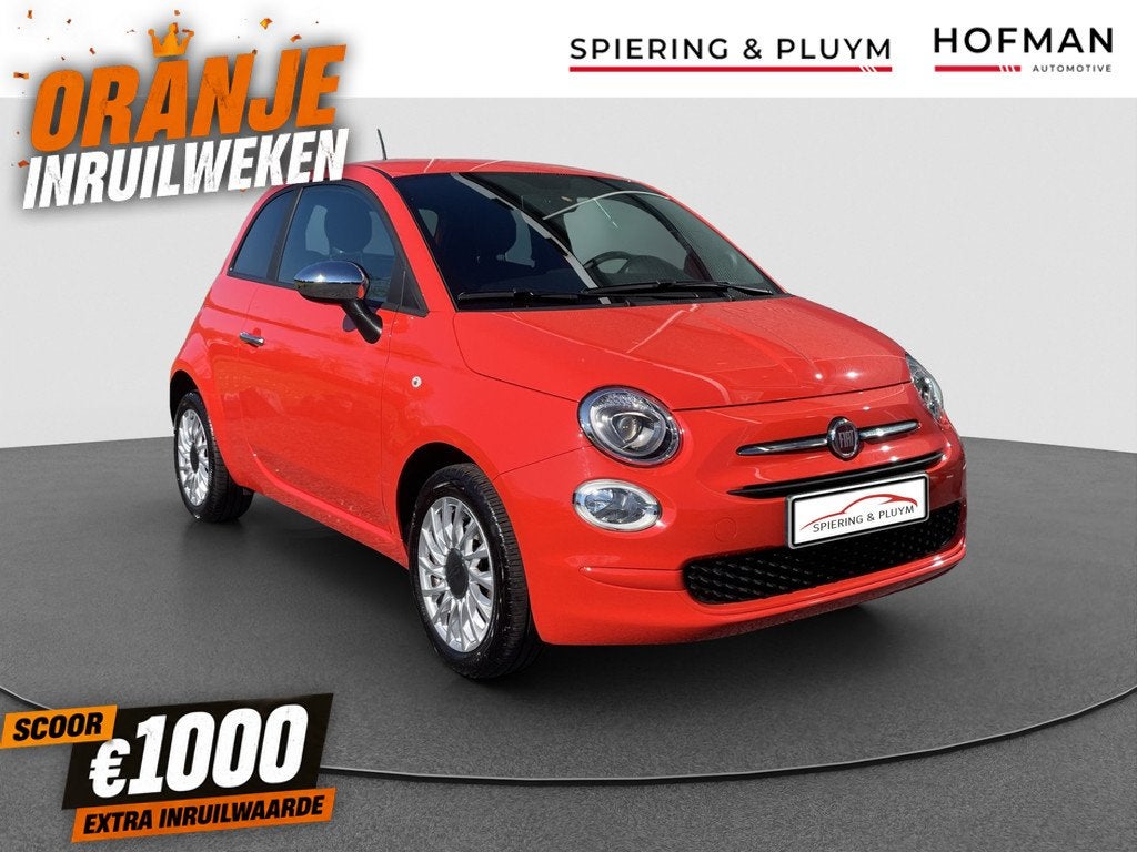Fiat 500 1.0 Hybrid Climate | Navi | LMV (bj 2023), Voorwielaandrijving, Euro 6, Overige kleuren, 4 stoelen