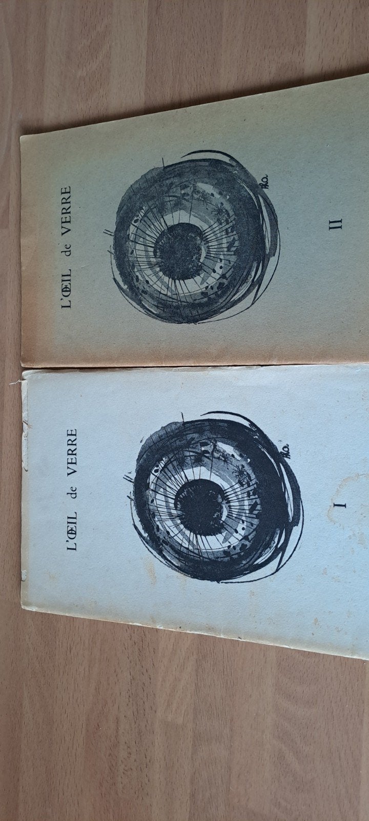 L' OEIL de Verre. Deel 1 en 2   1959, Ophalen of Verzenden, Gelezen