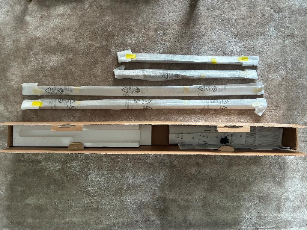Samsung The Frame lijst - 43 inch - Teak, Ophalen of Verzenden, Zo goed als nieuw