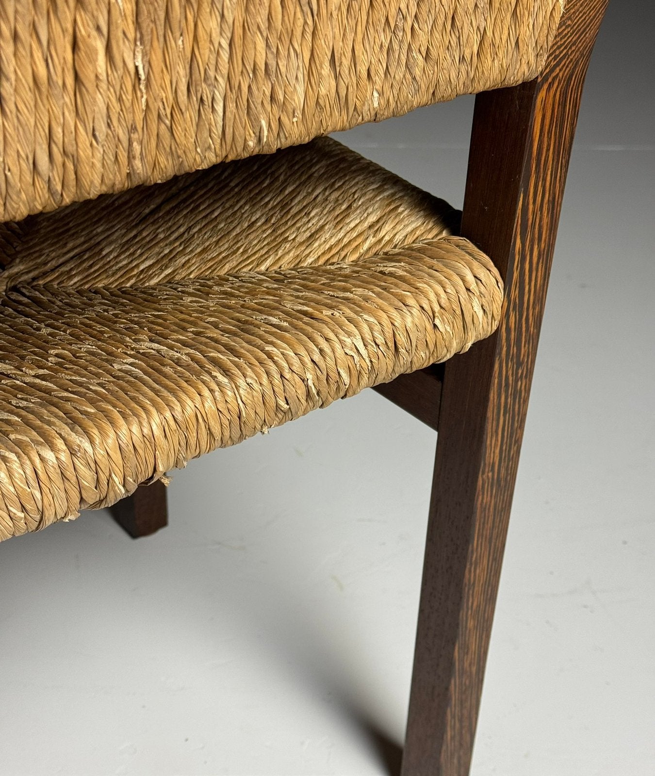 Martin Visser eetkamerstoelen vintage, Huis en Inrichting, Bruin, Ophalen of Verzenden, Vijf, Zes of meer stoelen, A
