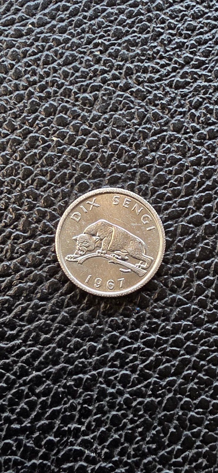 Congo 10 sengis 1967, Ophalen of Verzenden, Overige landen