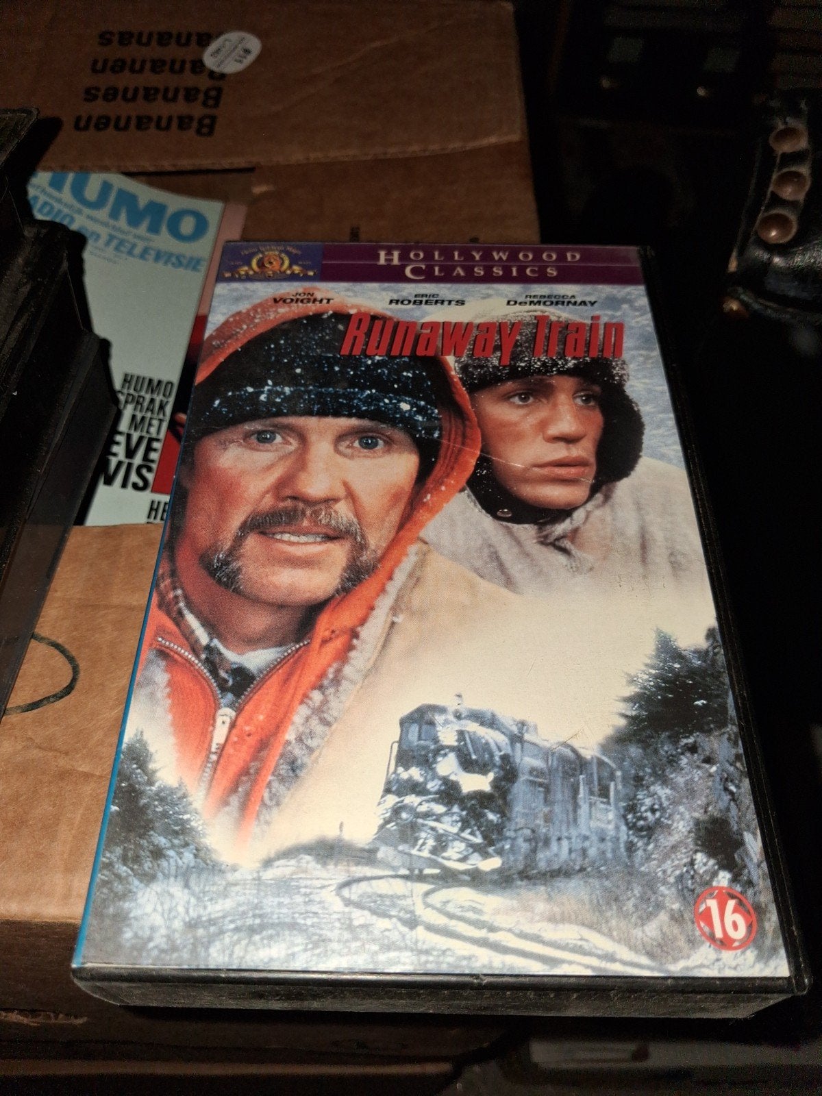Vhs - Runaway Train, Vanaf 16 jaar, Ophalen of Verzenden, Gebruikt, Actie en Avontuur