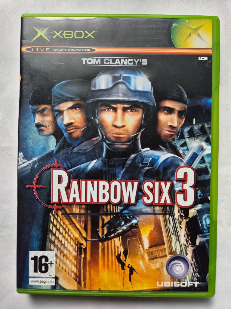 RAINBOW SIX 3, Spelcomputers en Games, Games | Xbox Original, Gebruikt, 1 speler, Racen en Vliegen, Ophalen of Verzenden