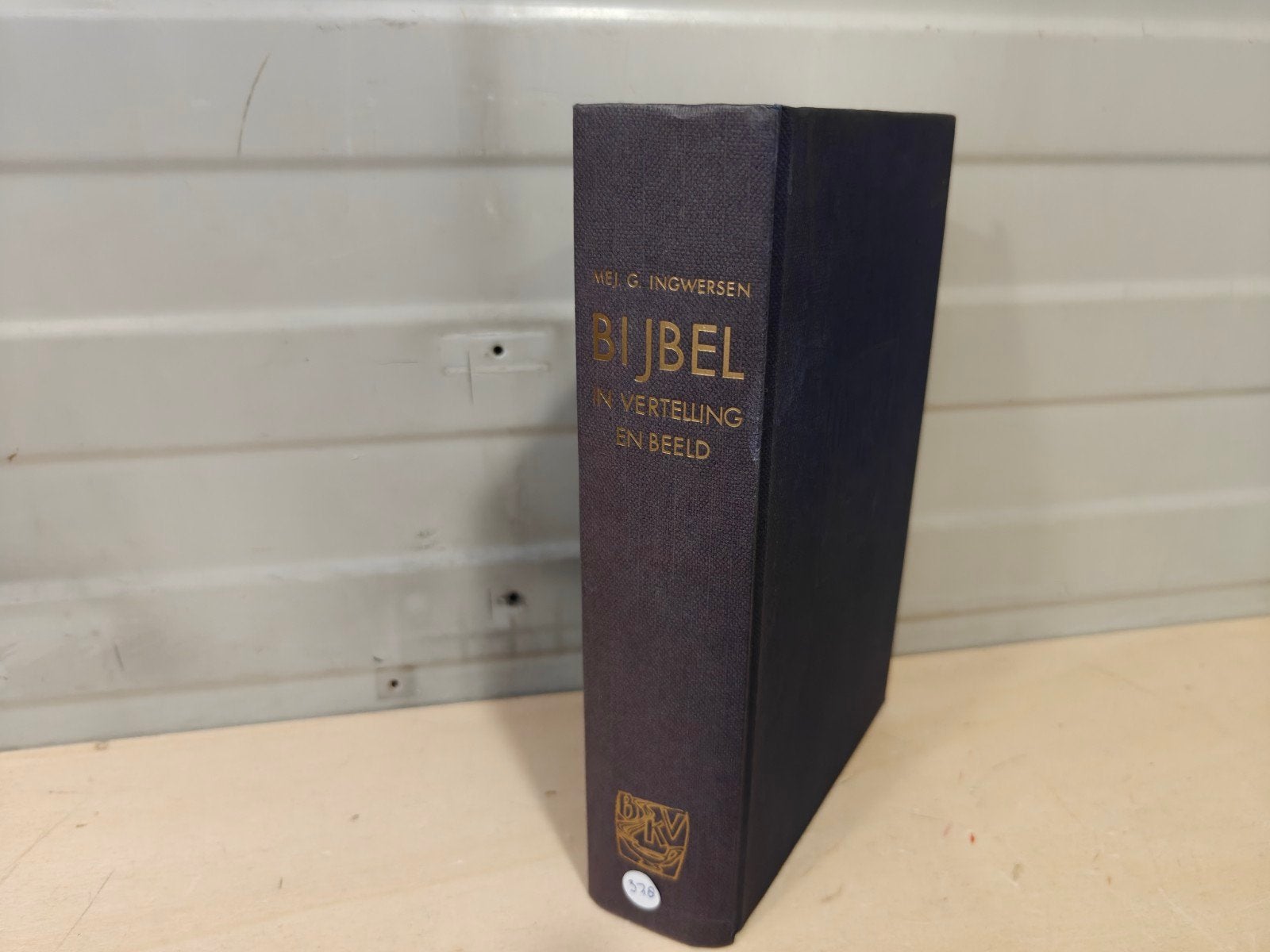Nr. 328 G. Ingwersen. Bijbel in vertelling en beeld., Gelezen, Christendom | Protestants, Ophalen of Verzenden, G. Ingwersen