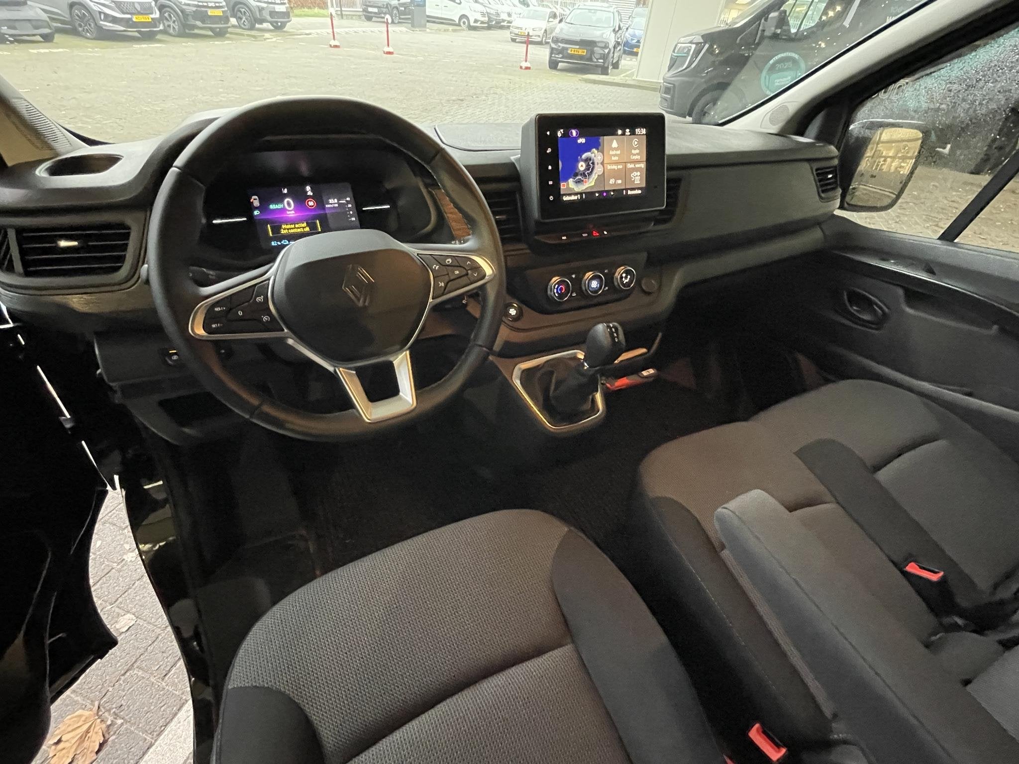 Renault Trafic E-Tech T29 L2H2 Advance 52 kWh Navigatie | Ap, Auto's, Stof, Huisgarantie, Met garantie (alle), Renault