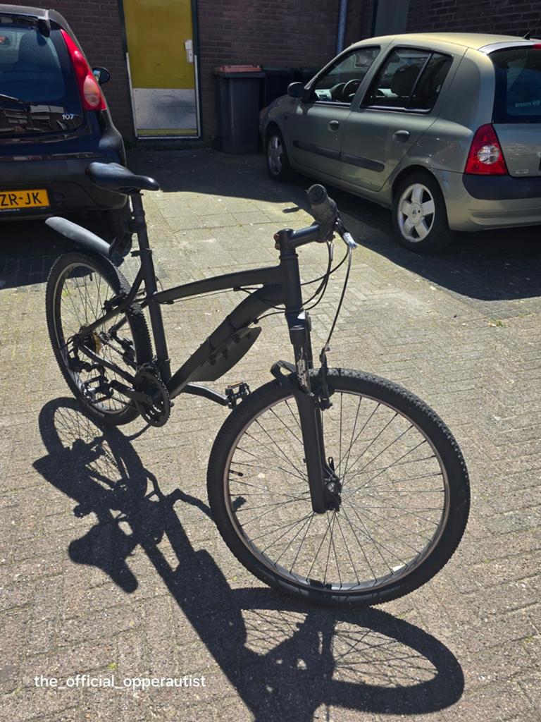 Btwn mtb mountainbike, Fietsen en Brommers, Gebruikt, Hardtail, Velgrem, Ophalen