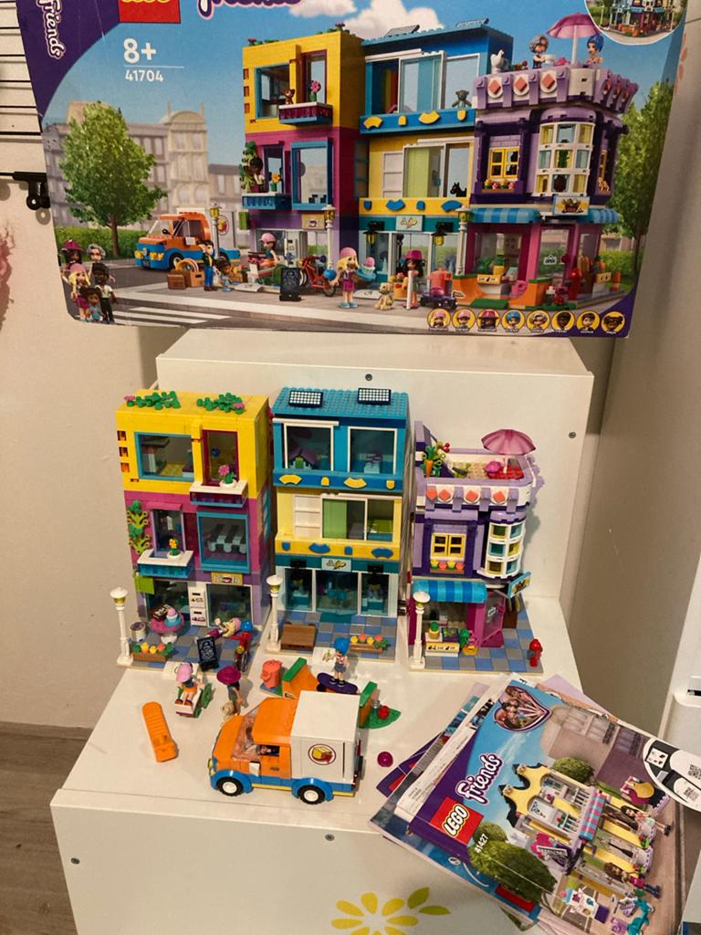 LEGO Friends 41704 Hoofdstraat Gebouwset, Ophalen of Verzenden, Zo goed als nieuw, Overige merken