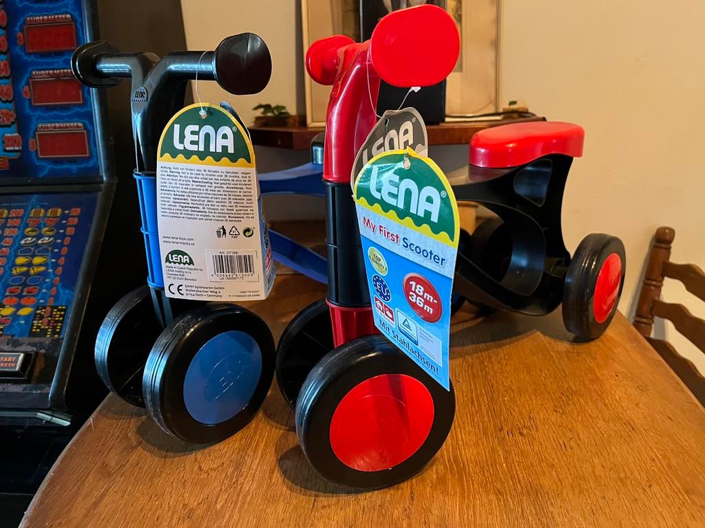 Nieuwe Lena loopfietsje, Ophalen, Nieuw, Loopfiets